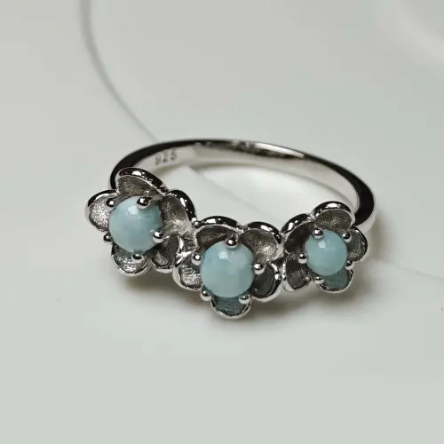 Blue Larimar Ring