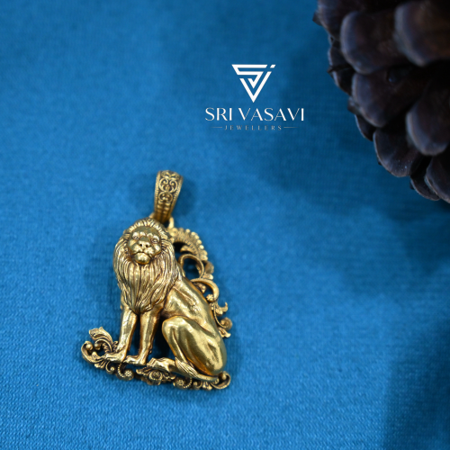 Fancy Simha pendant