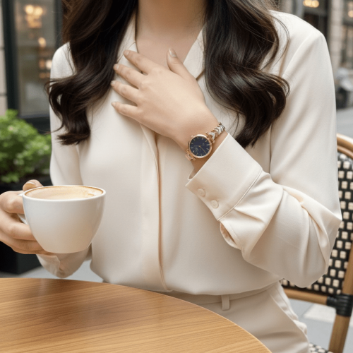 Sapphire 22K Gold Watch