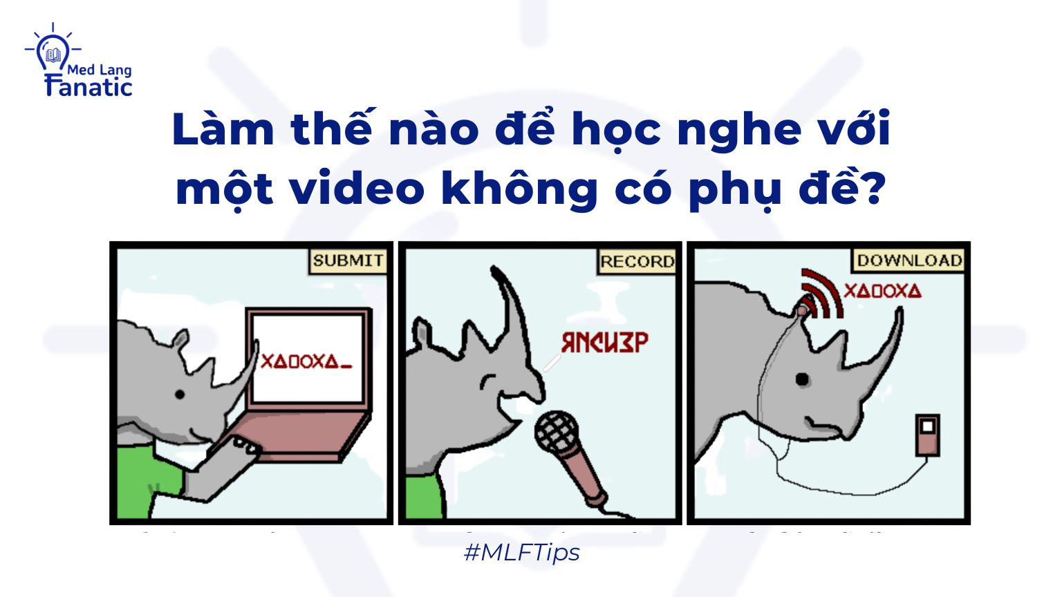Làm thế nào để học nghe với một video không có phụ đề?