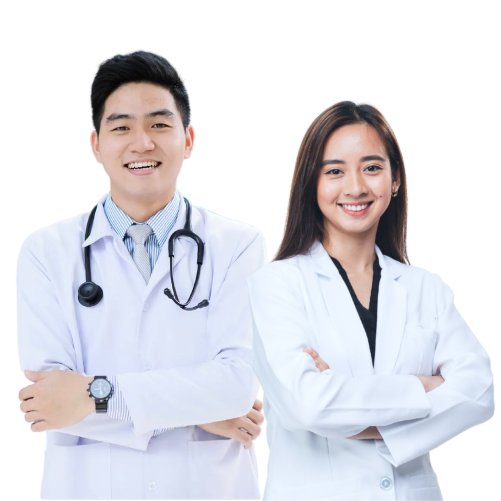 standing doctor