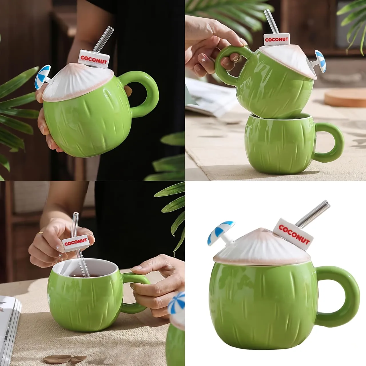 Coconut Ceramic Mug — view 2