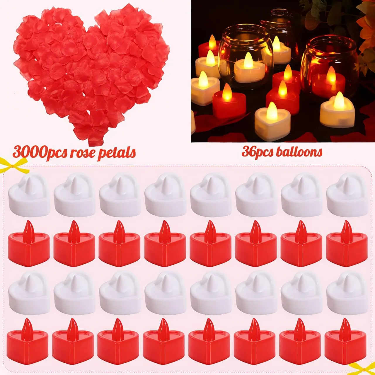 Heart-Shaped Candle — view 3