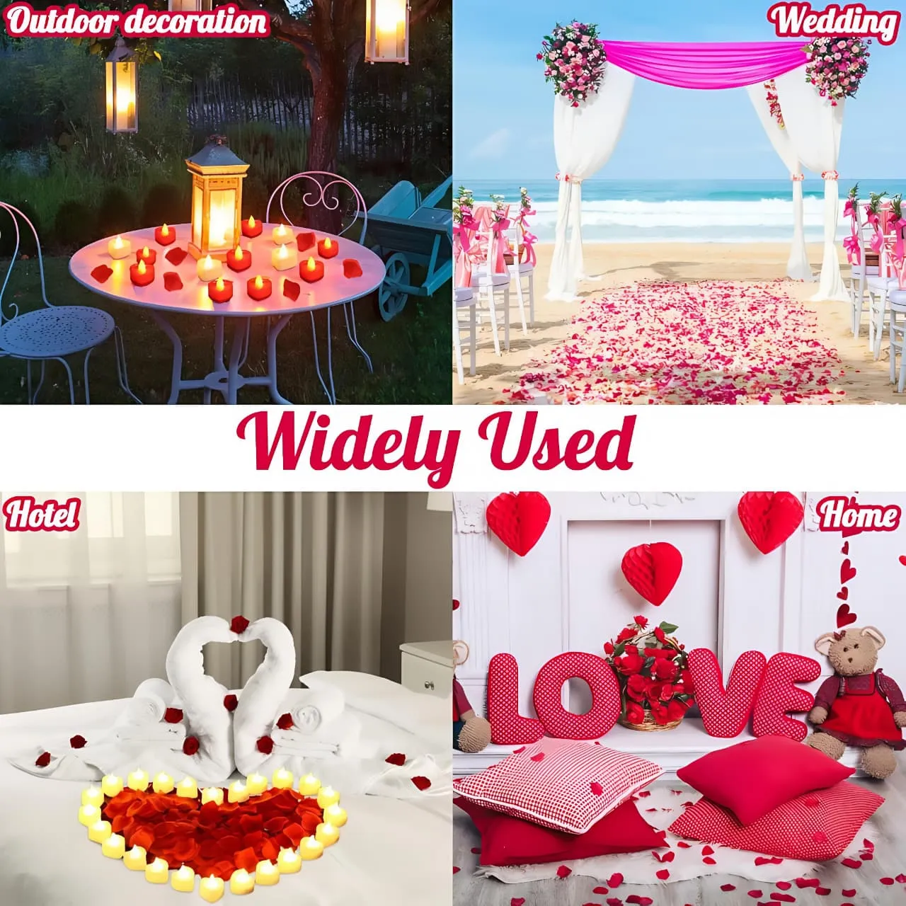 Heart-Shaped Candle — view 4