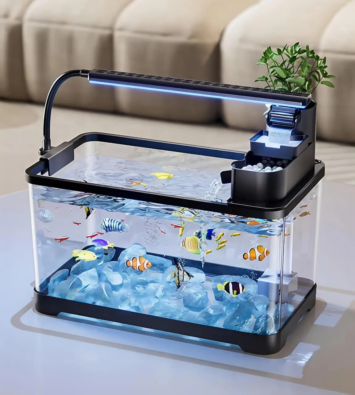 Desktop Aquarium Fish Tank
