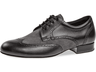 Herren Tanzschuh Mod. 094 für Standard in Schwarz Leder Herren Tanzschuh Mod. 094 für Standard in Schwarz Leder