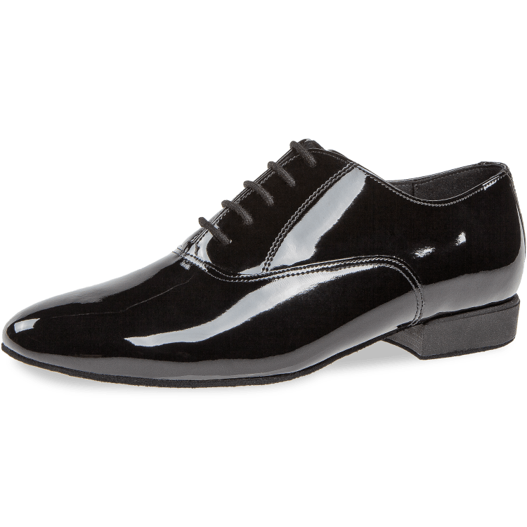 Herren-Tanzschuh Mod. 180 für Standard in Schwarz Lack