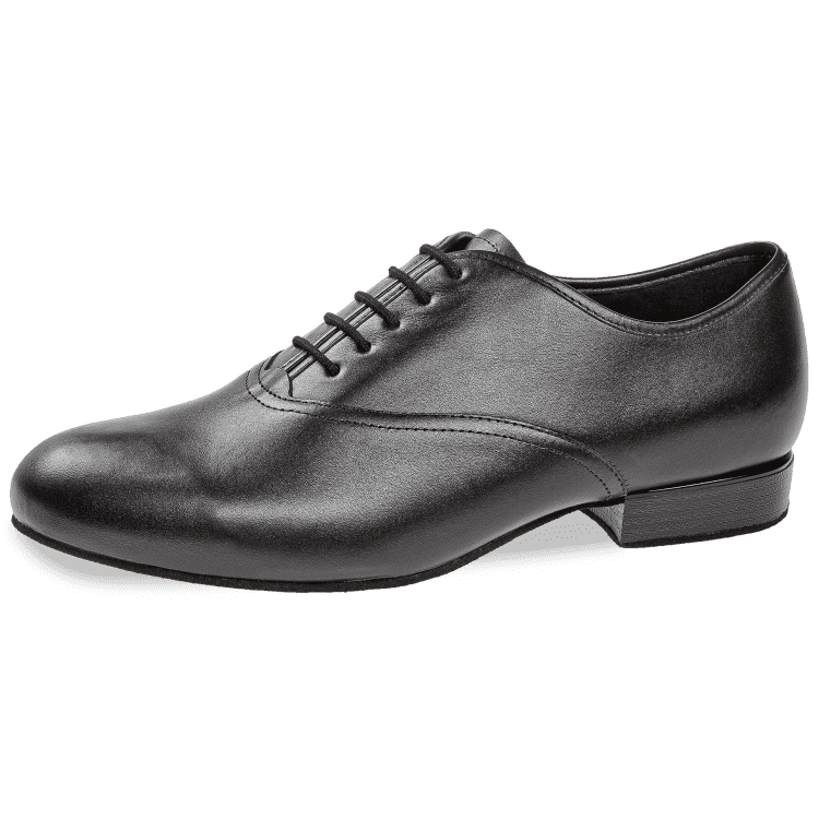 Mens dance shoe Mod. 078 for Standard in black leather