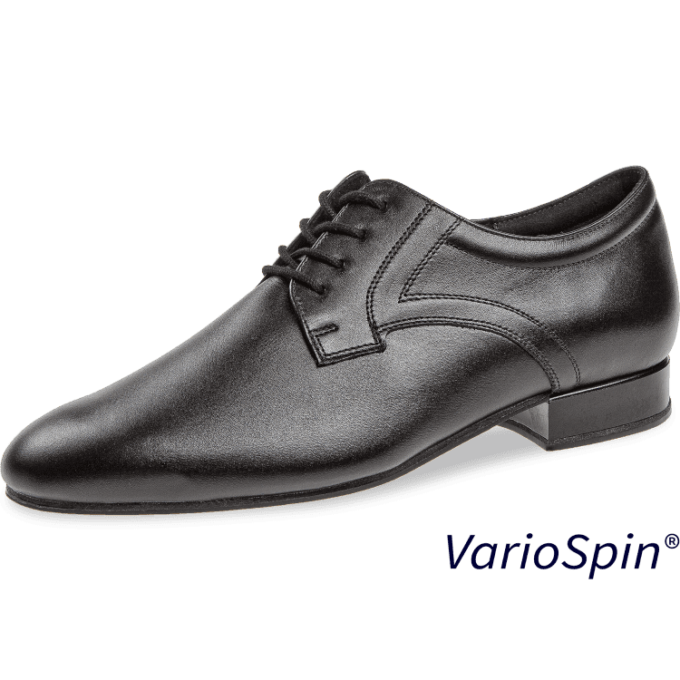 Mens dance shoe Mod. 085 for Standard in black leather