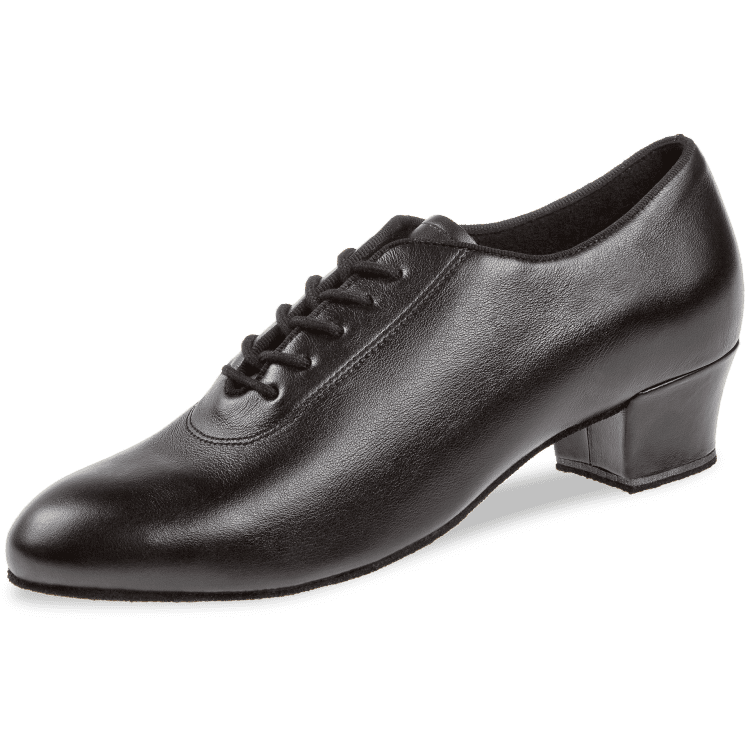 Ladies dance shoe Mod. 093 for Trainer in black leather