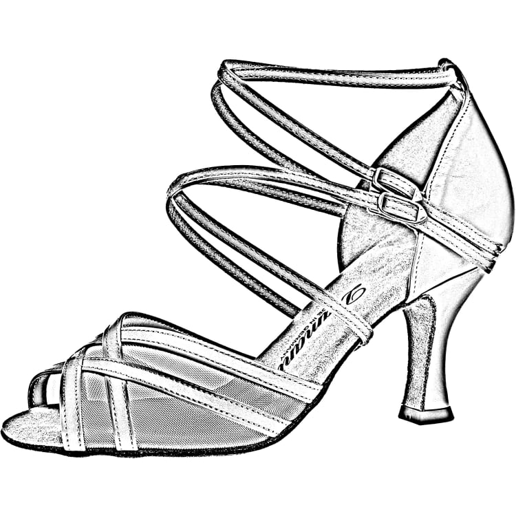 Narrow ballroom dance shoes online