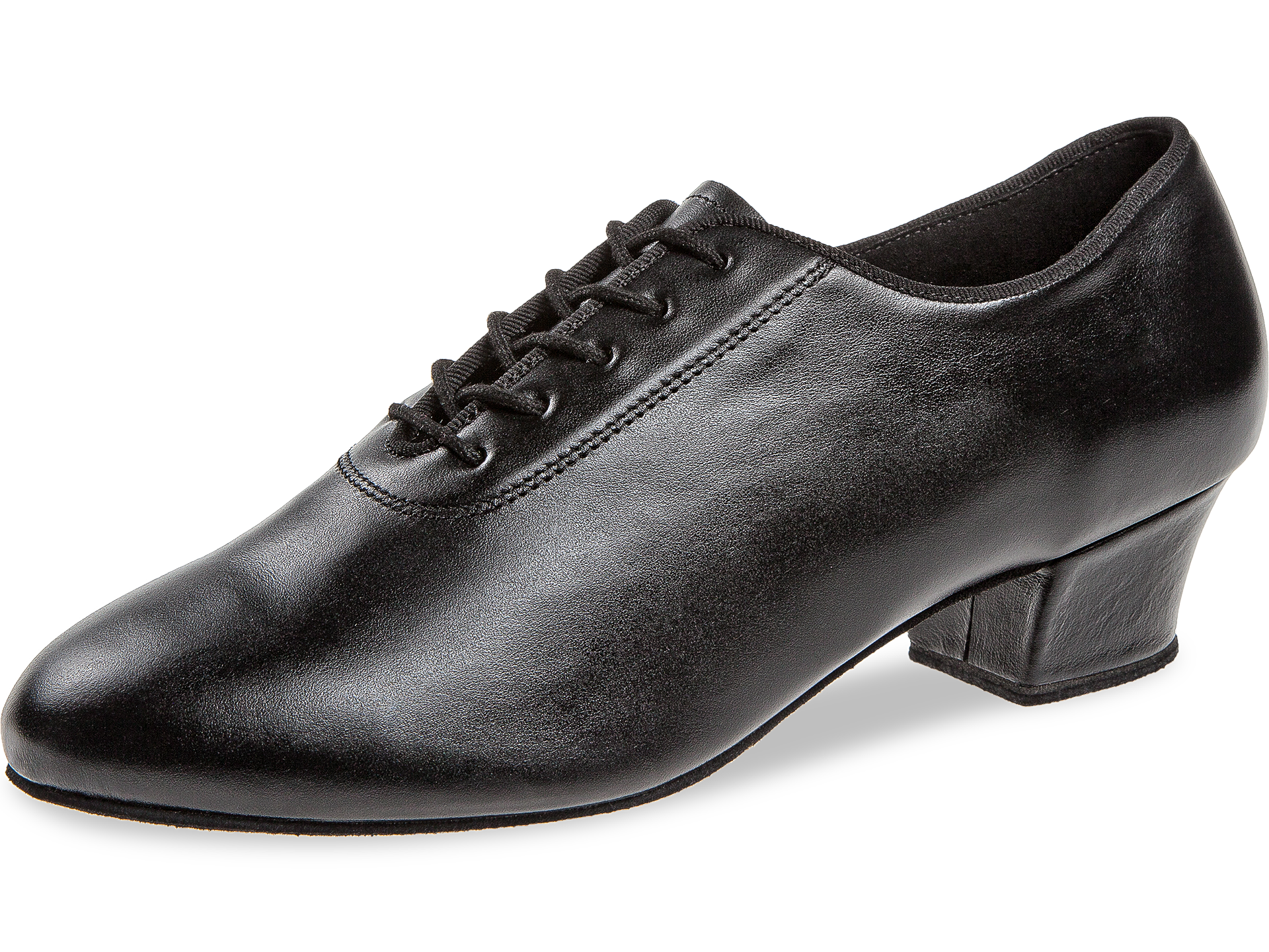 Mens dance shoe Mod. 091 for Latin in Black Leather