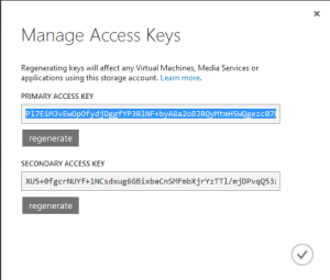 Primary Access Key