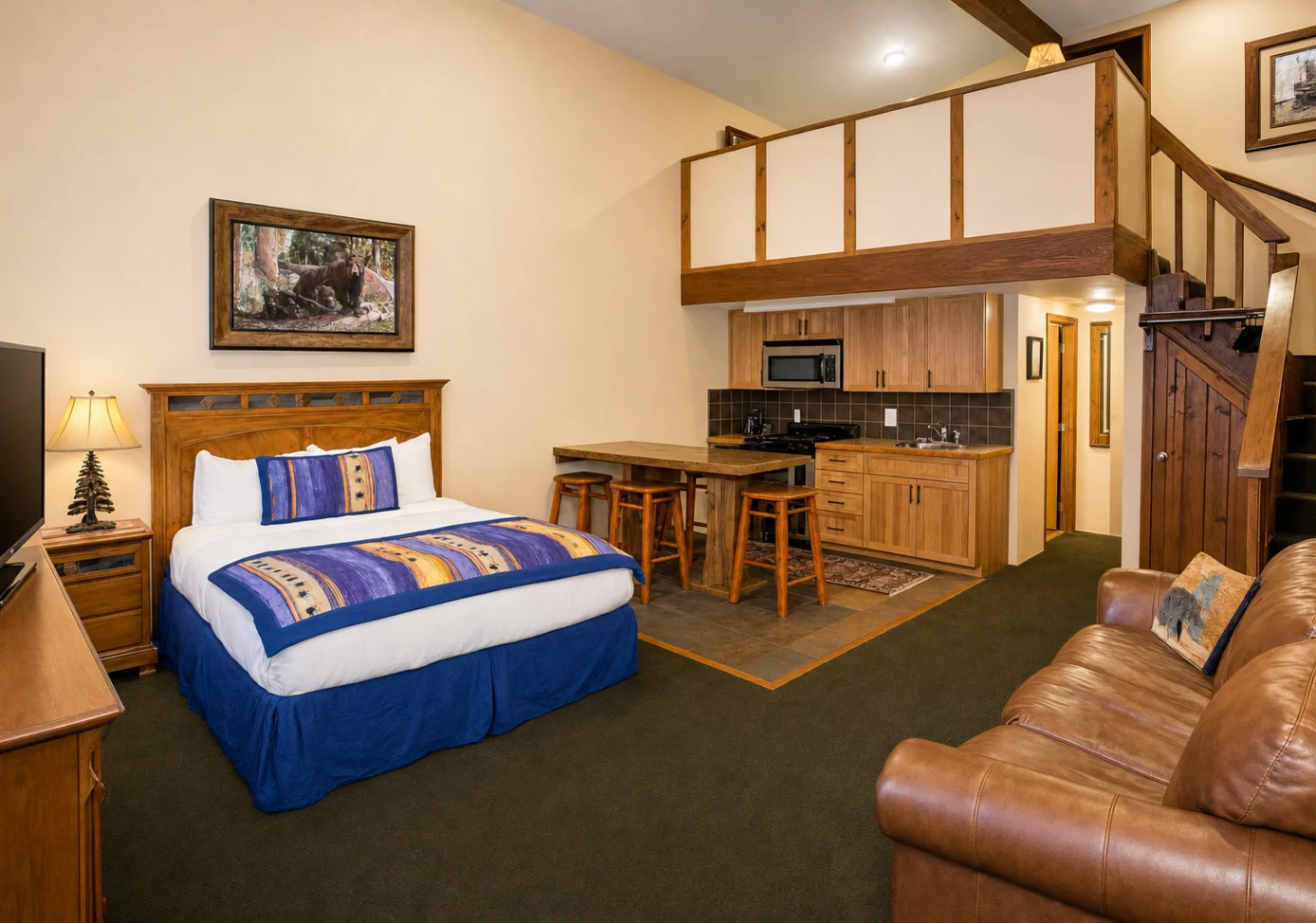 Studio B at Alpine Village Suites, Taos Ski Valley — photo 1 of 3