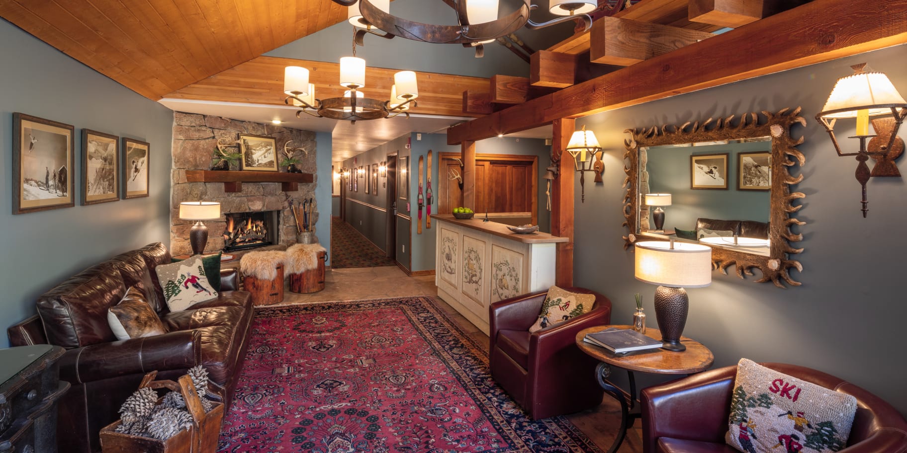 image of Alpine Village Suite's lobby