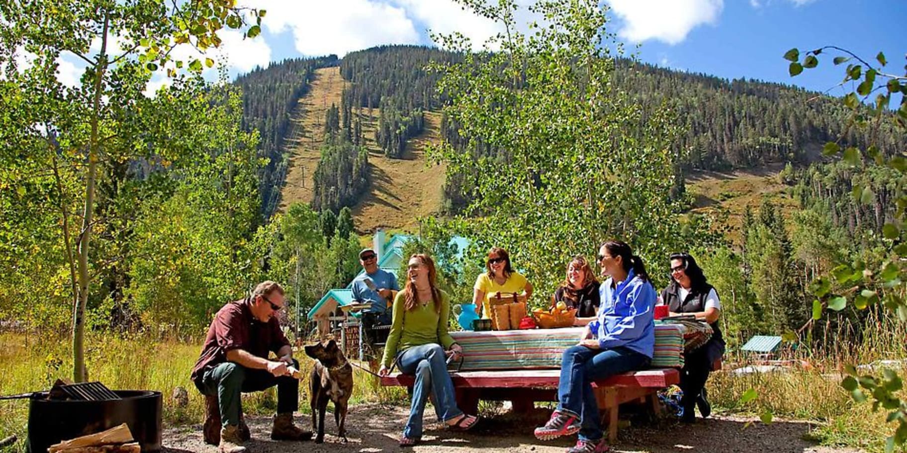 Enjoying the cool Summer air