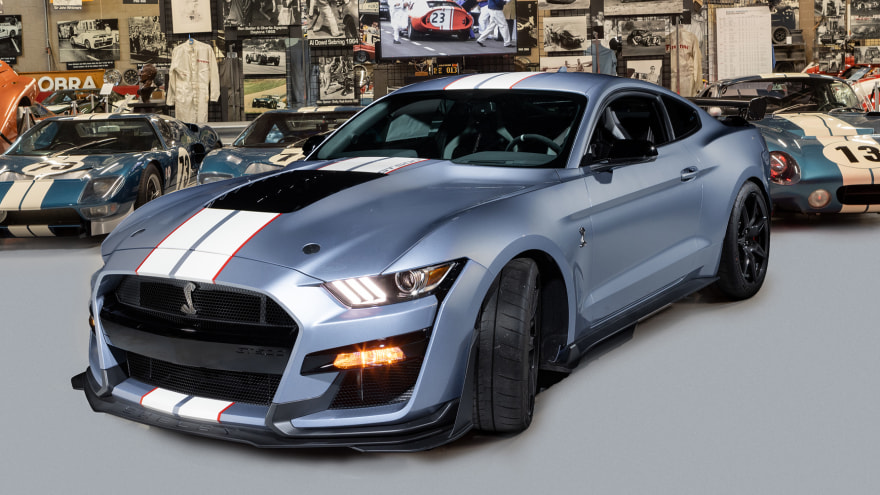 Win This 1 Of 1 2022 Shelby Mustang Gt500 Heritage Edition Plus 25000