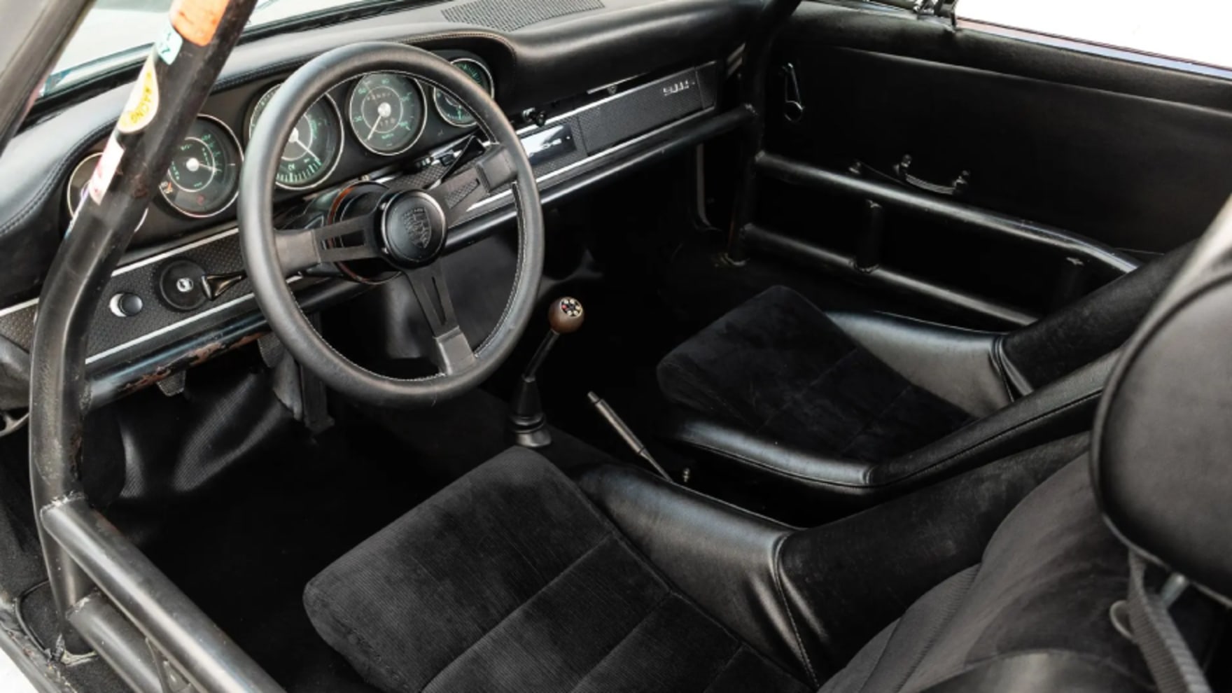 1967 Porsche 911S rear three-quarter view