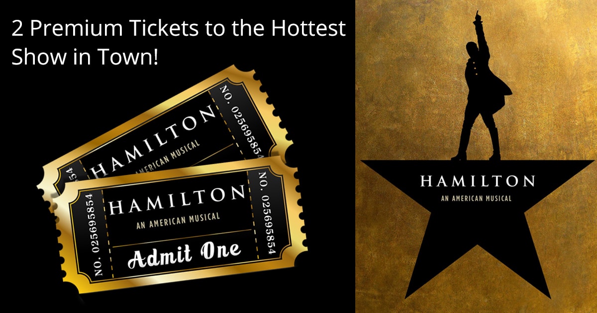 Hamilton premium tickets clearance