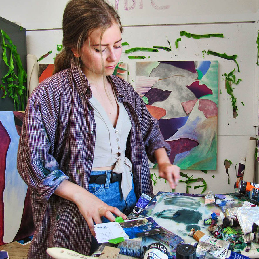Alyssa Krause large abstract
