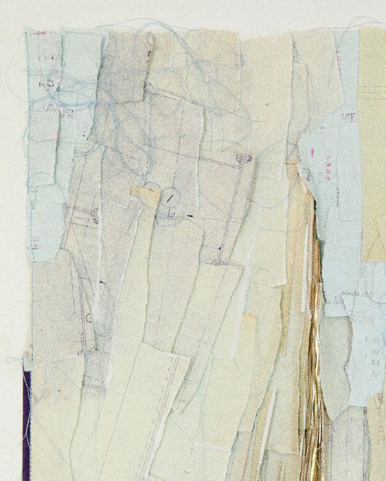 Kate Drewniak sewn collage