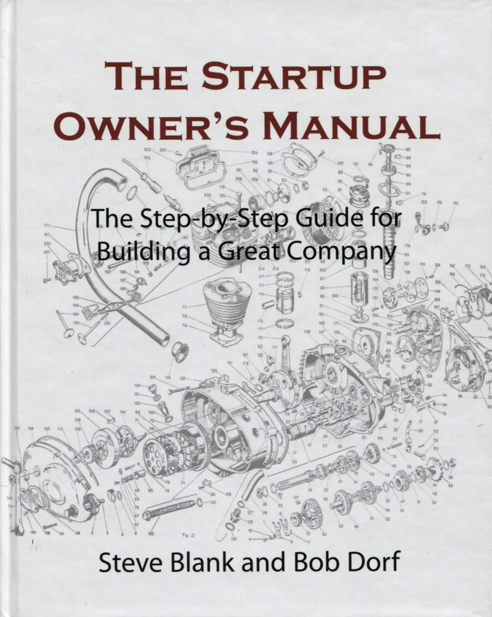 cover of The Startup Owner's Manual by Steve Blank and Bob Dorf | 25 book recommendations to make you a better entrepreneur - Tapptitude