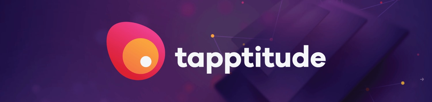 Rebranding - New Tapptitude Logo-Purple-Background