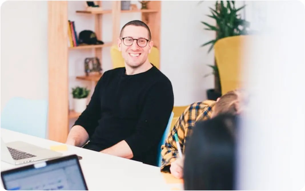 Image of a person working at Tapptitude