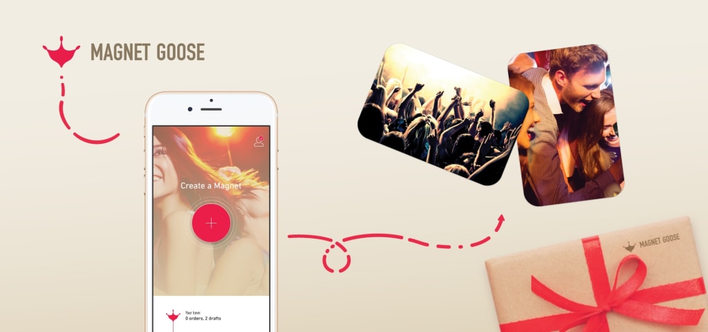 Magnet goose lets you immortalize the best moments of your life