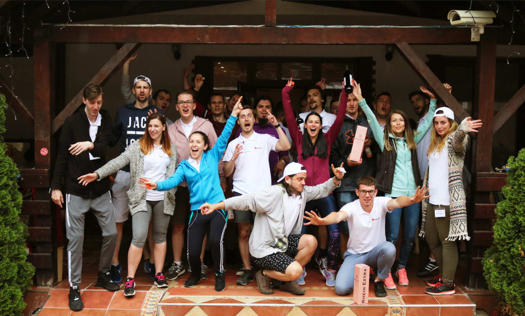 tapp teambuilding group photo team