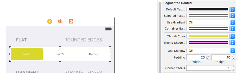 TTSegmentedControl - free resource by tapptitude
