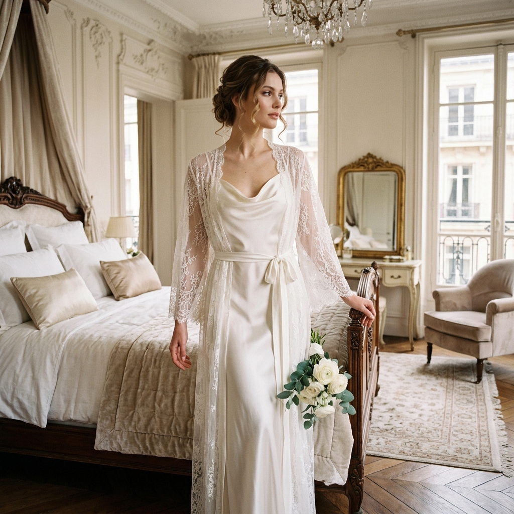 Robe de Mariée Dentelle Blanche