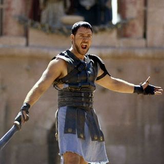 Russell Crowe in Gladiator - are you not entertained