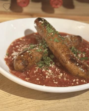 House Made Braised Italian Sausages