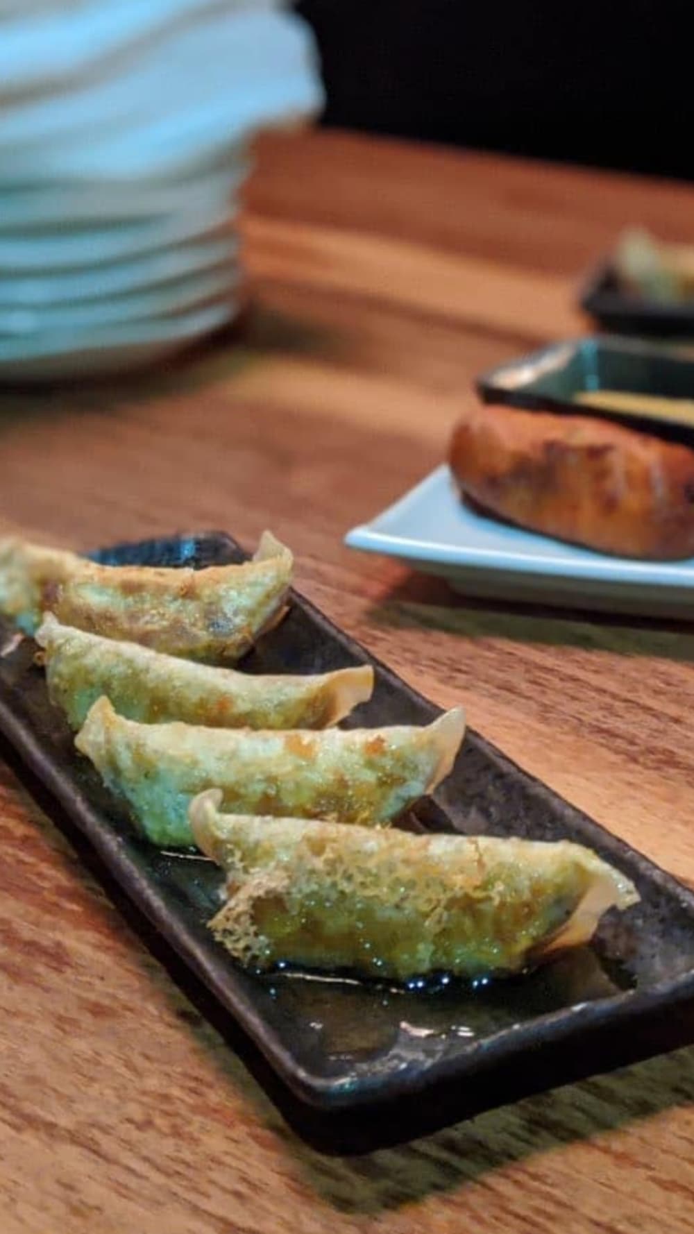 Yakitori skewers off the grill