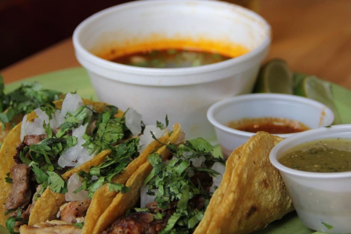 Street Tacos at La Calle Tacos