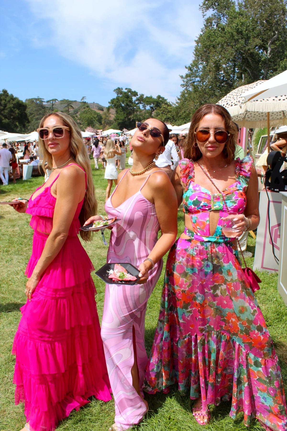 Chicas Tacos catering an LA event