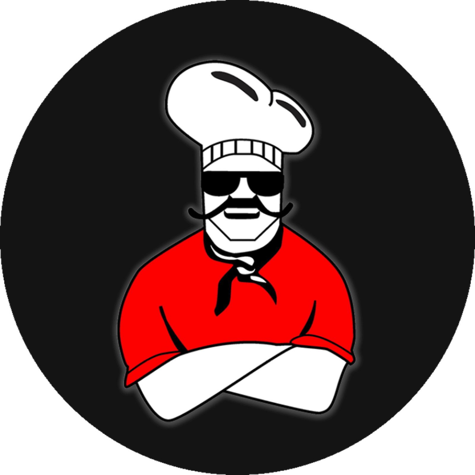 Boss' Pizza & Chicken chef mascot