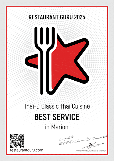 Restaurant Guru certificate