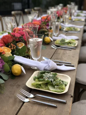 Chicas Tacos taco truck at an LA wedding