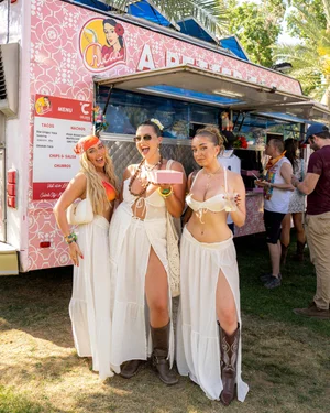 Chicas Tacos taco boxes for a private party