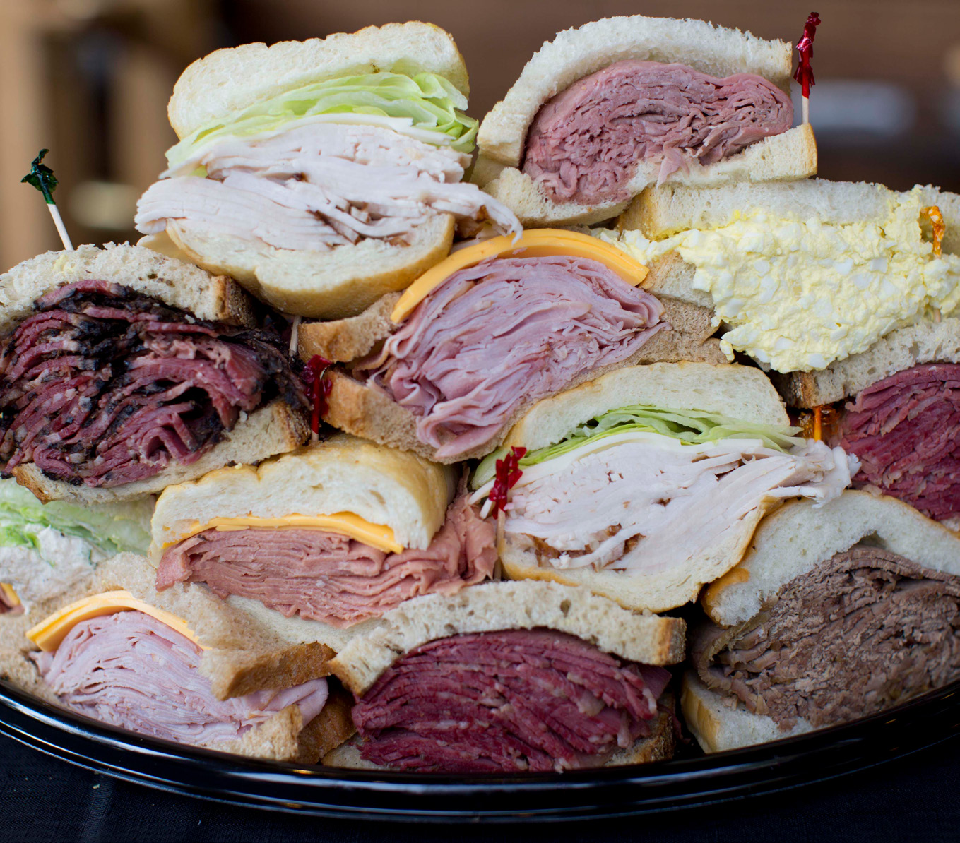 Corned beef and pastrami boxed lunch