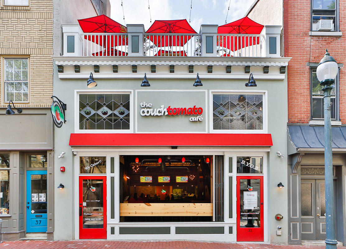 The Tomato Shack storefront in West Chester, PA