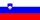 Flagge von Slowenien