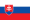 Flagge von Slowakei