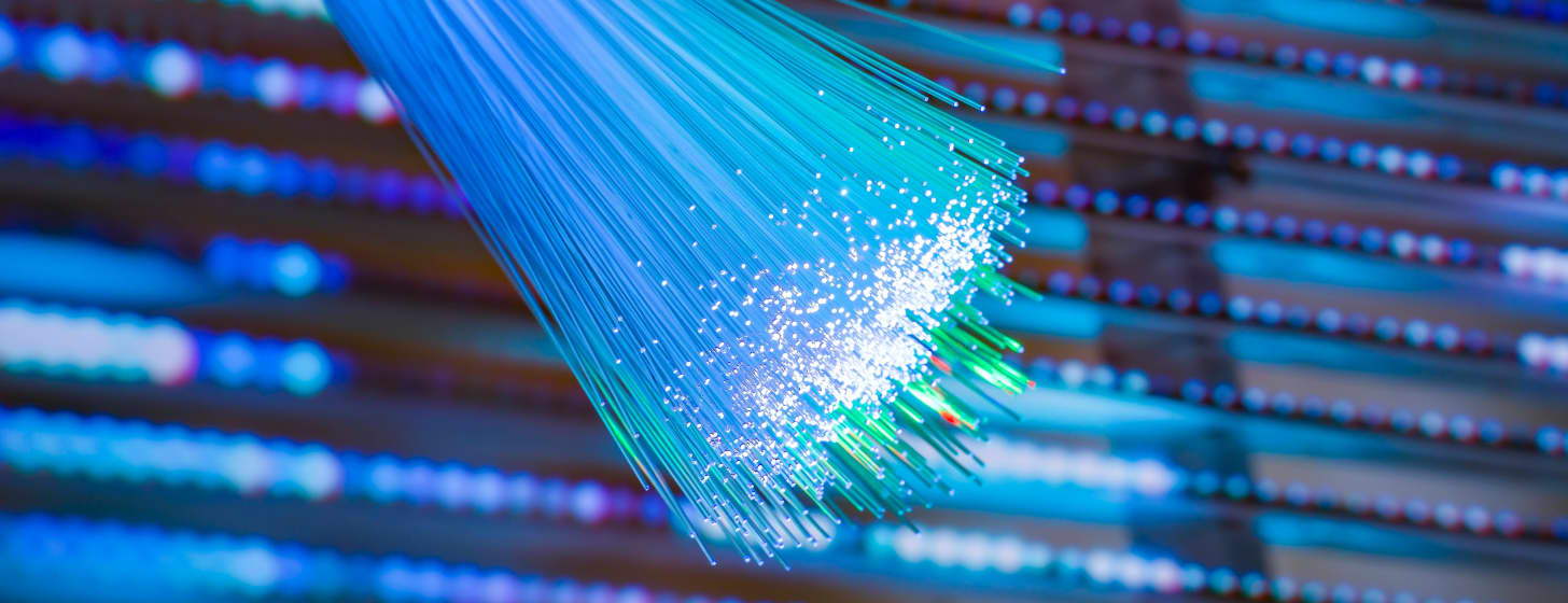 Glasfaser ist zehnmal energieeffizienter als herkömmliche Netztechnologien
