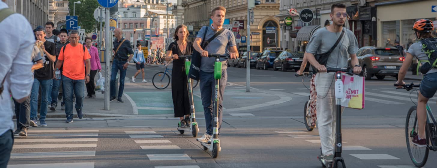 Wiener E-Scooter: Situation im Überblick