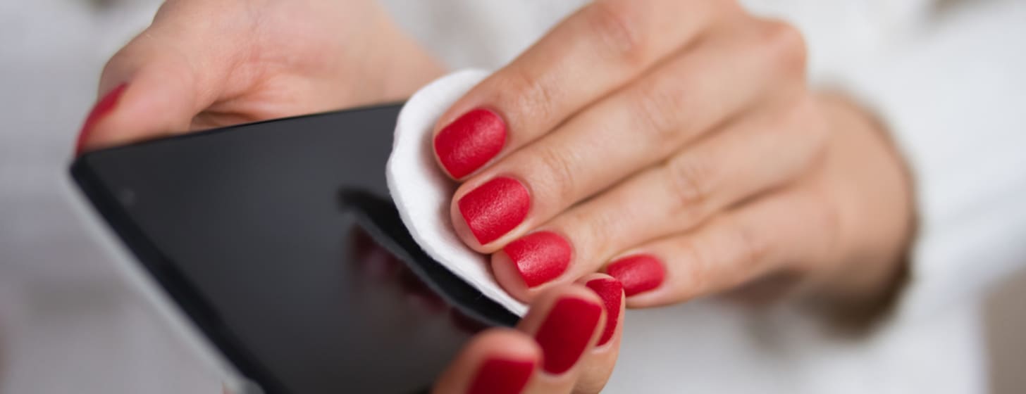 Hygiene für Dein Handy