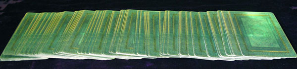 tarot card shuffle linear draw