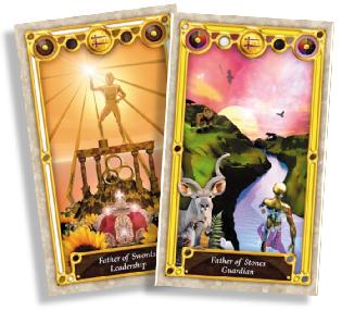 Tarot Court Card Family Kings ~ Father of Stones and Father of Swords Tarot Court Card Family Kings ~ Father of Stones and Father of Swords